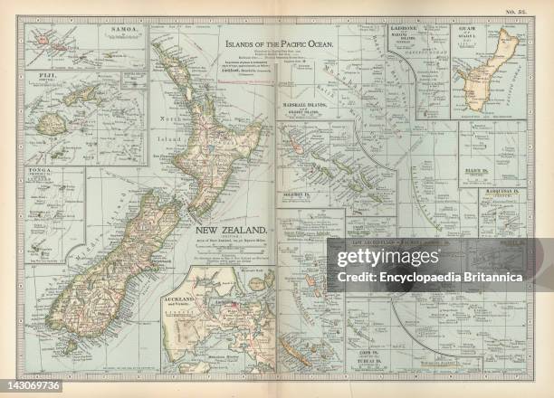 Map Of Pacific Ocean Islands , Map Of Pacific Ocean Islands: New Zealand, Samoa, Fiji, Tonga, Guam, Marshall Islands, Solomon Islands, Mariana...