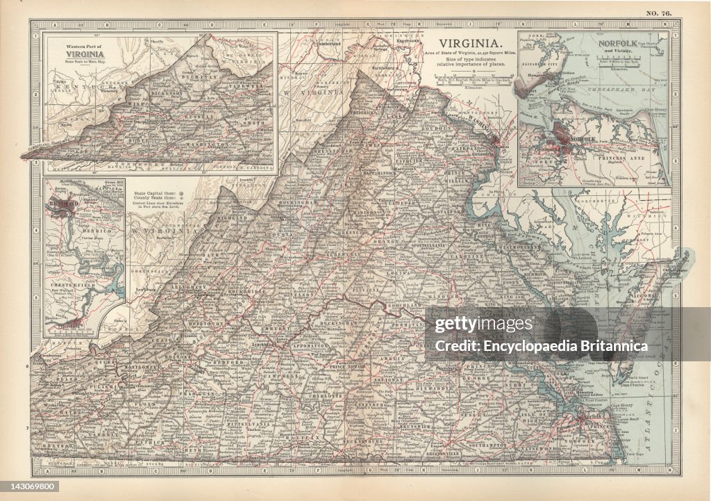 Map Of Virginia