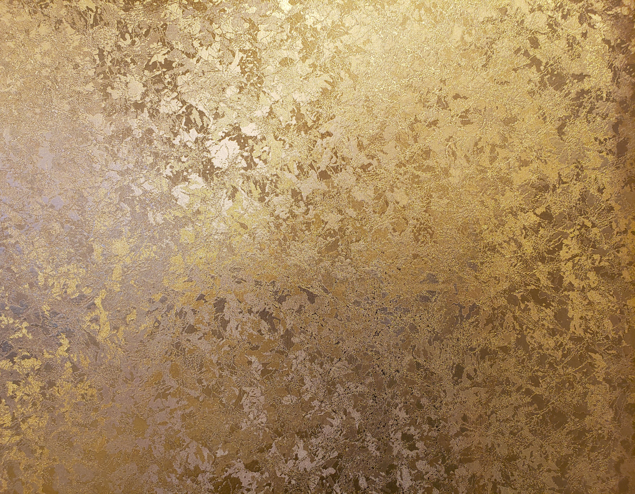 metallic wall finish