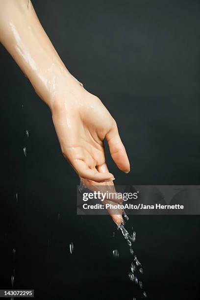 Hand Under Chain 98 Washing Hands Under Running Water Stock Photos, High-Res Pictures ...