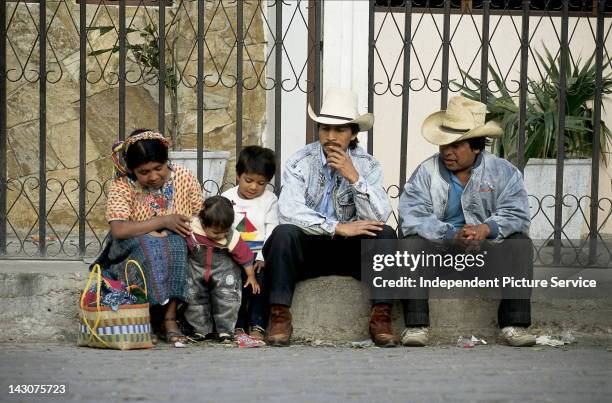 Family in Chopal, Guatemala.