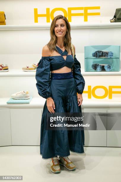 Ana Boyer inaugurates HOFF Store at Rambla de Catalunya on October 5, 2022 in Barcelona, Spain.