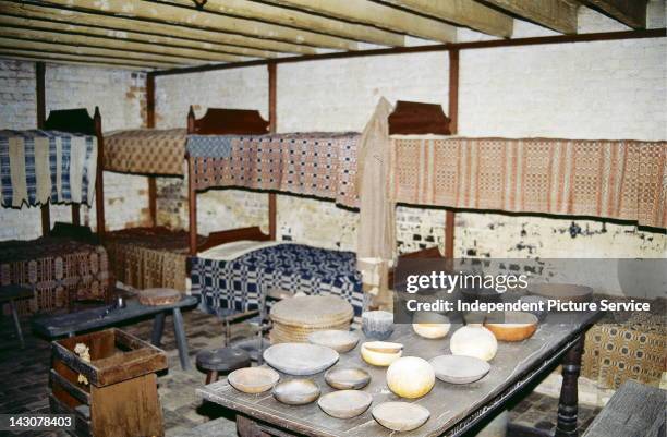 Slave Quarters at Mount Vernon, Virginia.