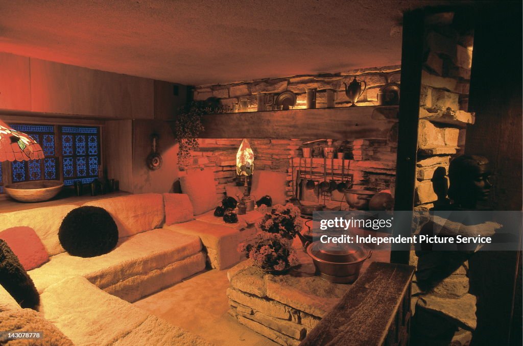 Interior Room of the House on the Rock built by Alex Jordan,Spring ...