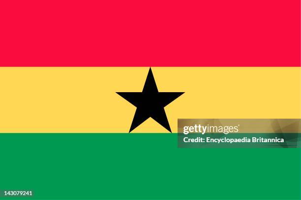 Flag Of Ghana.