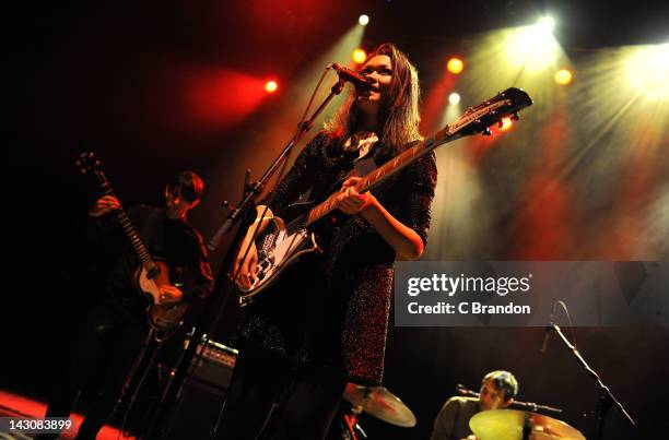 Big Ranga 41 Bic Runga Performs At Shepherds Bush Empire In London Stock Photos ...