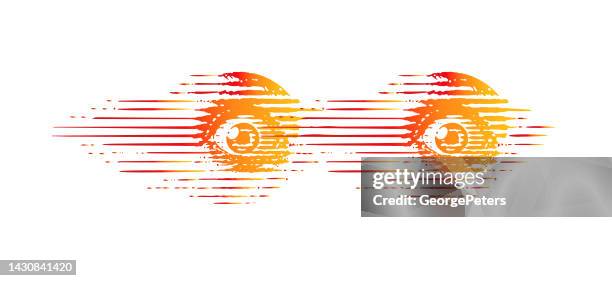 close-up of eyes with terrified expression - network security operations stock illustrations