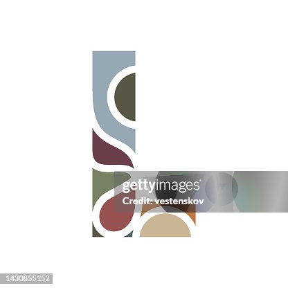 Modern colourful block alphabets vector illustration Modern colourful block alphabets vector illustration