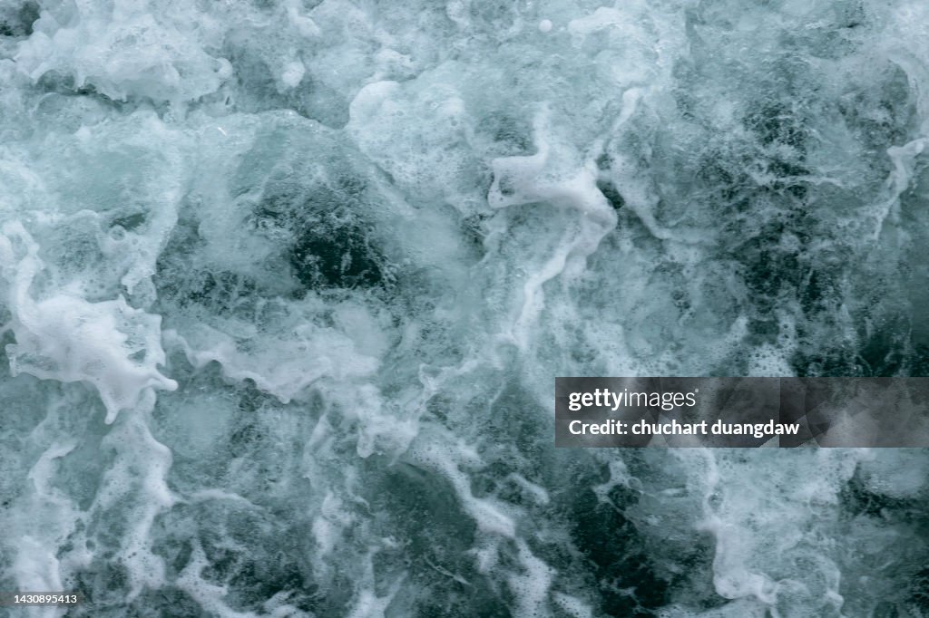 Close-Up Of Wave In Sea