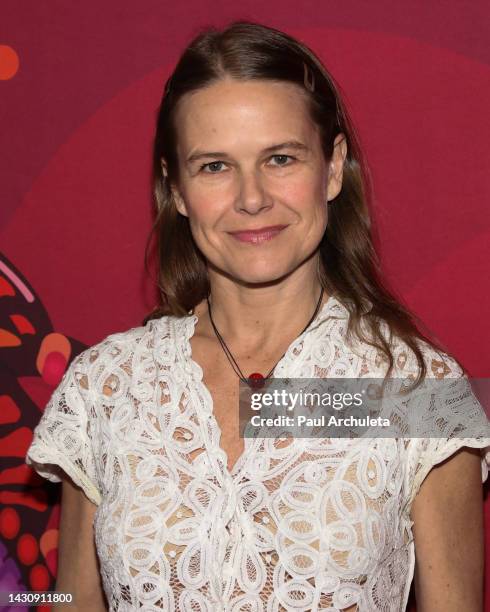 Actress Nailea Norvind attends the 14th Annual Hola Mexico Film Festival screening of "Mexico Perro...The Perro Aguayo Story" at the Regal LA Live on...