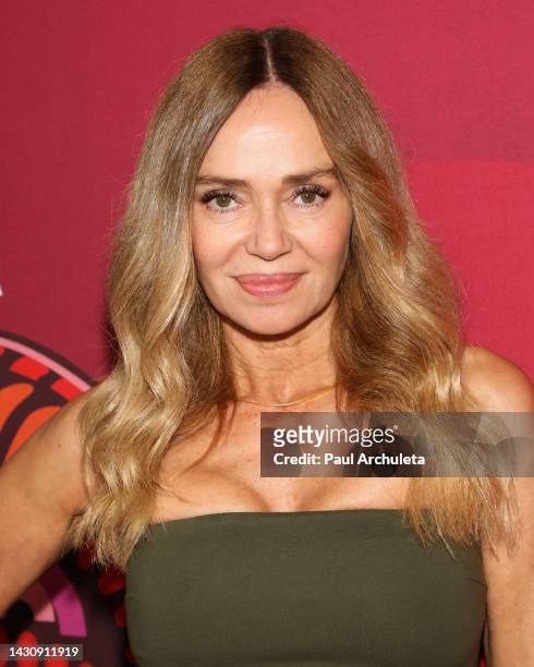Actress Vanessa Angel attends the 14th Annual Hola Mexico Film Festival screening of "Mexico Perro...The Perro Aguayo Story" at the Regal LA Live on...