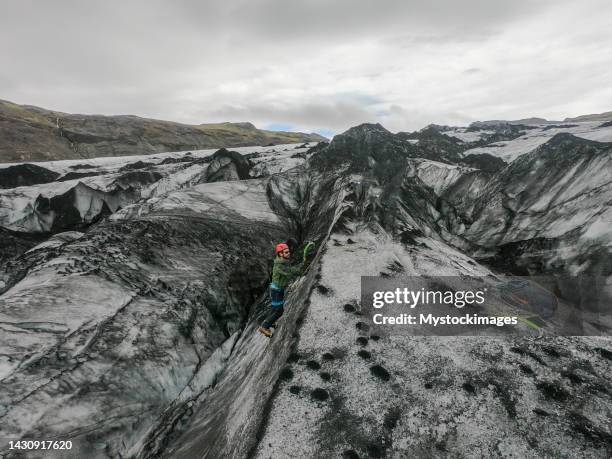Crevasse Fall Inside Crevasse Photos and Premium High Res Pictures - Getty Images