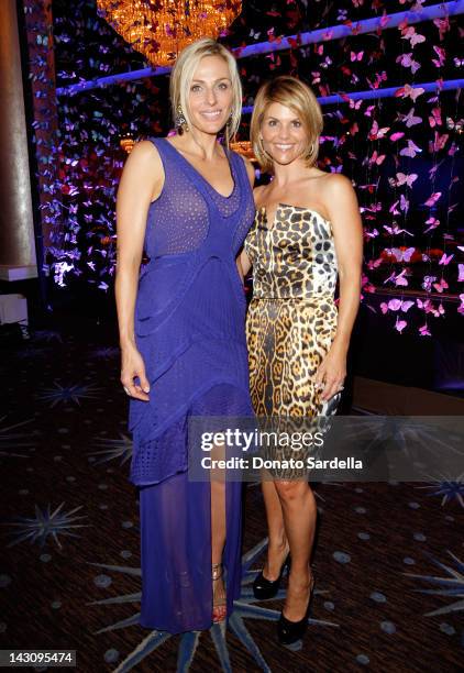 Women's Cancer Research Fund co-founder Jamie Tisch and actress Lori Loughlin attend the 15th Annual "An Unforgettable Evening" Benefiting EIF's...