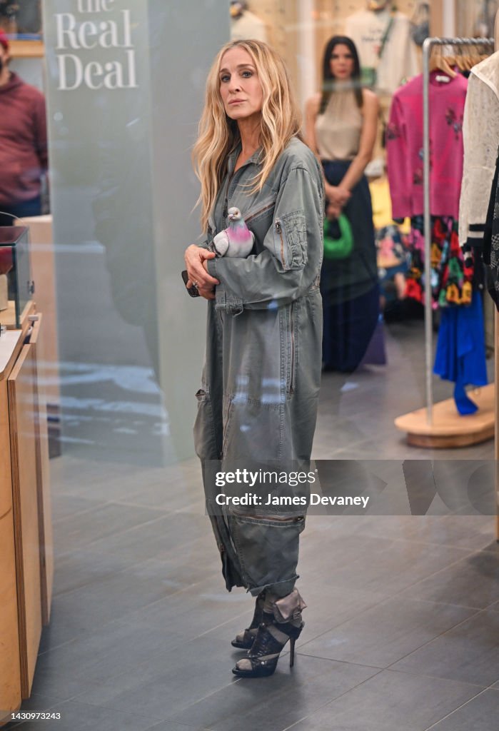 Celebrity Sightings In New York City - October 05, 2022