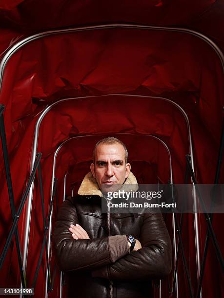 Football manager Paolo Di Canio is photographed for Independent on November 29, 2011 in Swindon, England.