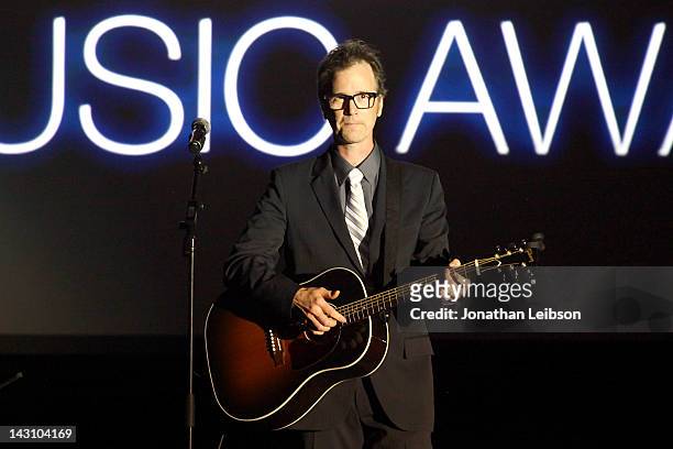 Dan Wilson performs at the 2012 ASCAP Pop Awards - Show at Hollywood Renaissance Hotel on April 18, 2012 in Hollywood, California.