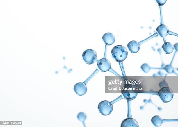 dna molecule, illustration - molécula fotografías e imágenes de stock