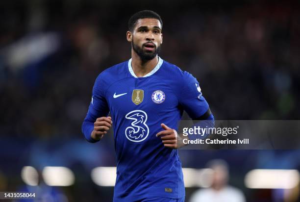 Ruben Loftus-Cheek of Chelsea during the UEFA Champions League group E match between Chelsea FC and AC Milan at Stamford Bridge on October 05, 2022...