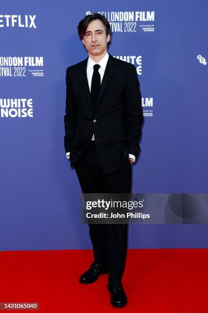 Director-Screenwriter Noah Baumbach attends the "White Noise" UK premiere during the 66th BFI London Film Festival at The Royal Festival Hall on...