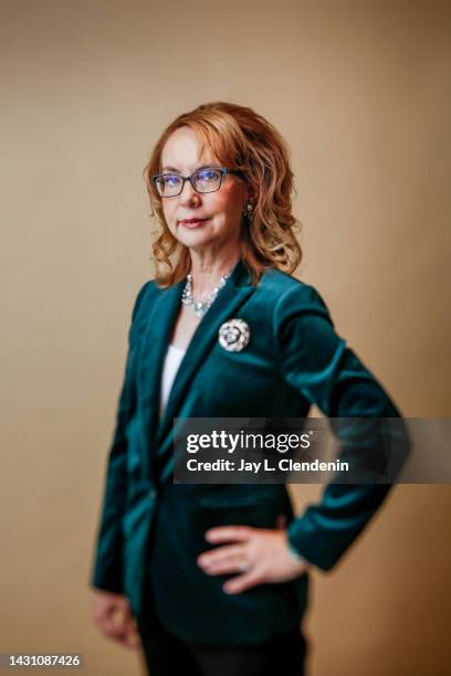 Former congresswoman Gabrielle Giffords is photographed for Los Angeles Times on June 21, 2022 in Beverly Hills, California. PUBLISHED IMAGE. CREDIT...