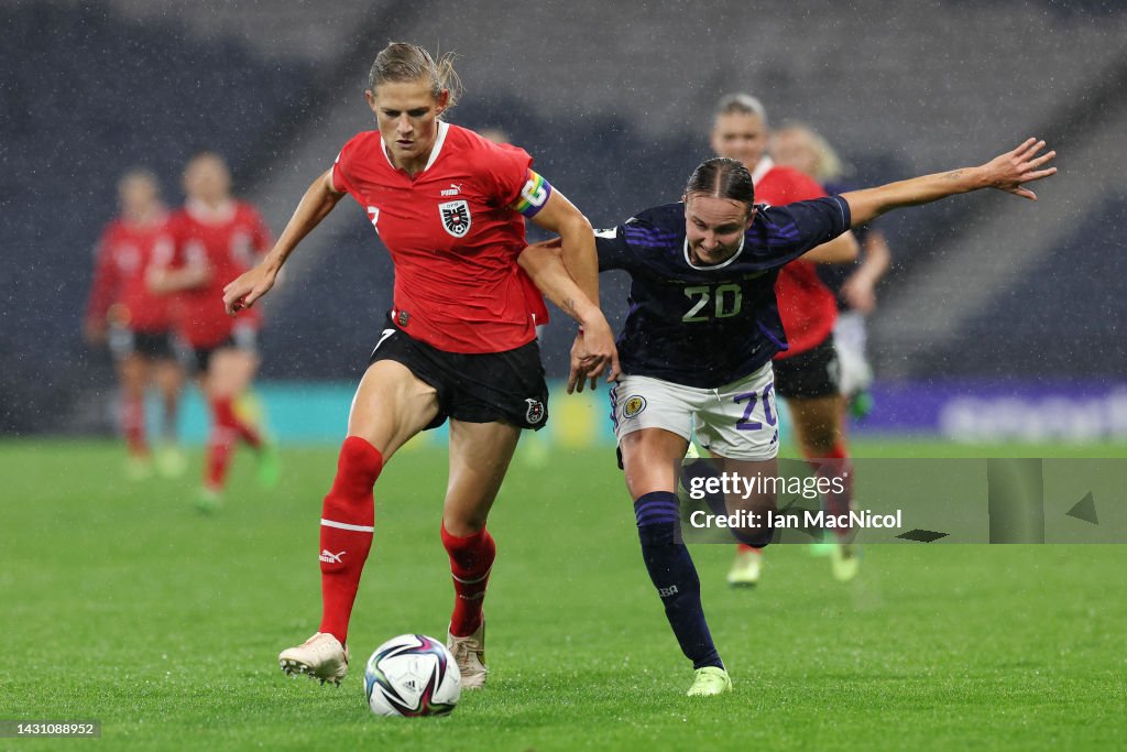Scotland v Austria: 2023 FIFA Women's World Cup - Play-Off Round 1