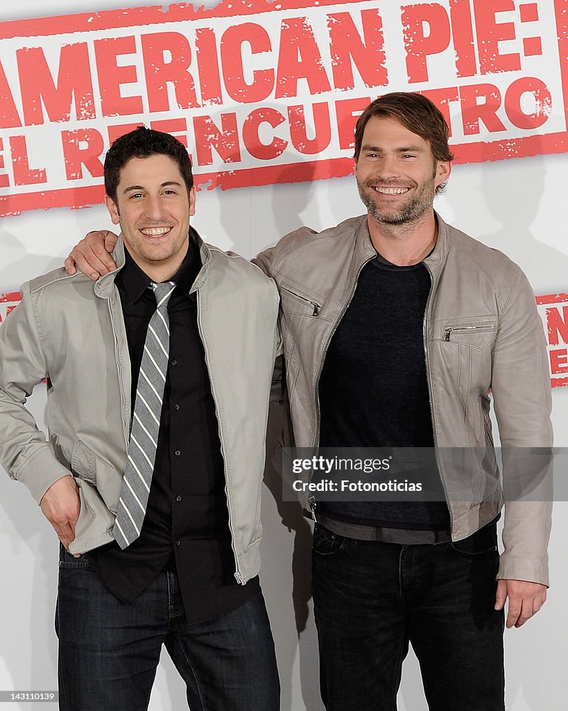 'American Pie: Reunion' Madrid Photocall