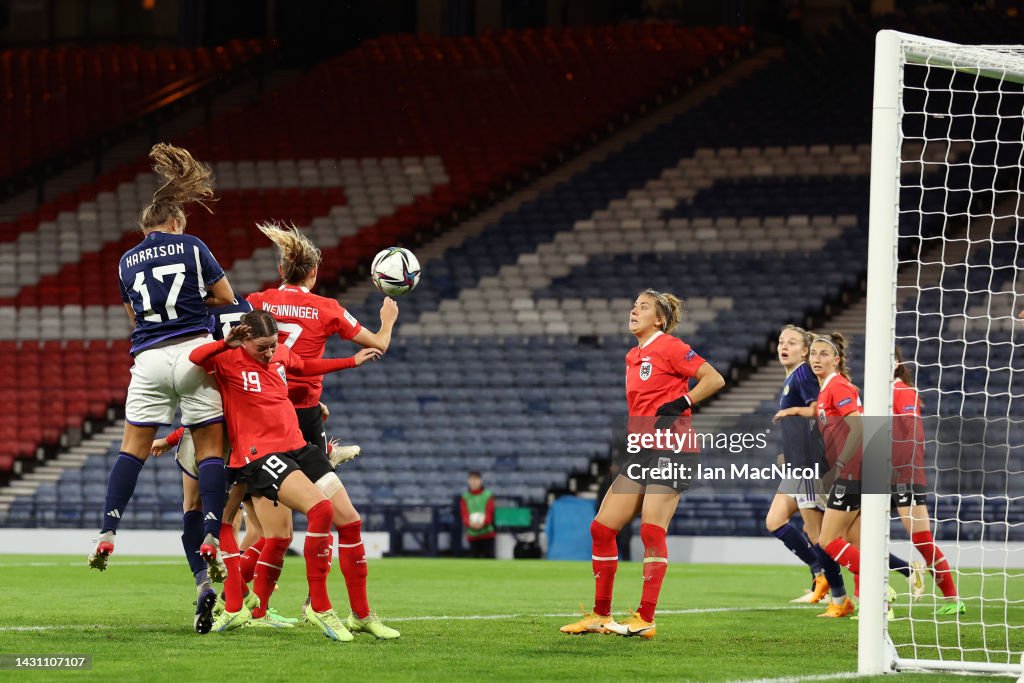 Scotland v Austria: 2023 FIFA Women's World Cup - Play-Off Round 1