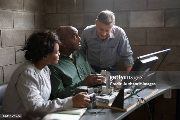Professor Instructing Teacher Giving Instructions Photos and Premium High Res Pictures ...