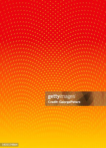 dot halftone pattern abstract background - red grid pattern stock illustrations