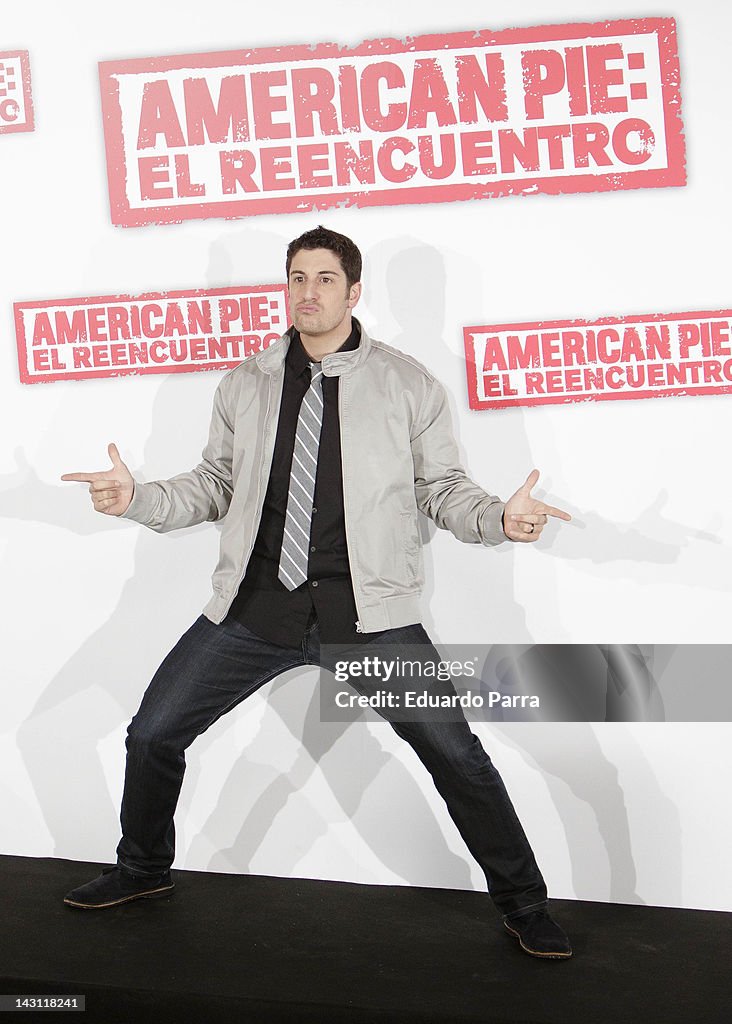 'American Pie: Reunion' Madrid Photocall