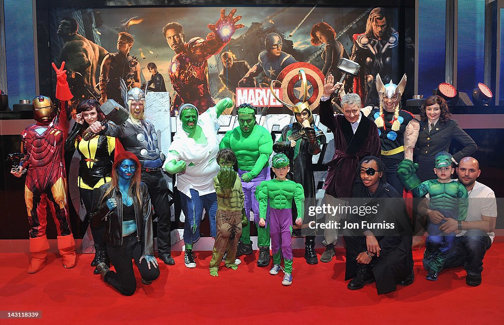 Marvel Avengers Assemble - European Premiere - Inside Arrivals