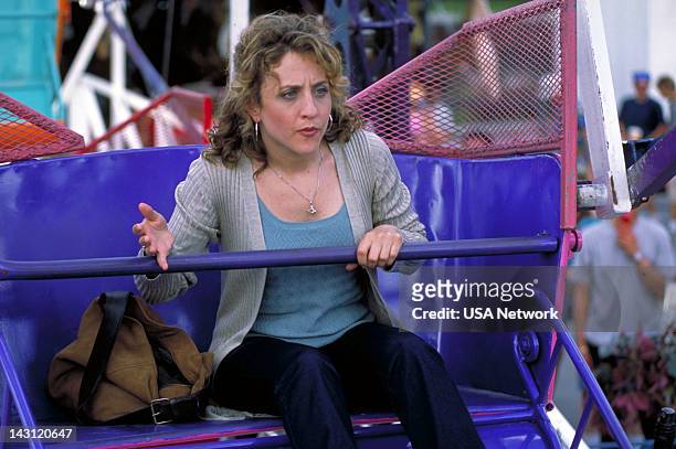 Mr. Monk Goes to the Carnival" Episode 5 -- Pictured: Bitty Schram as Sharona Fleming --