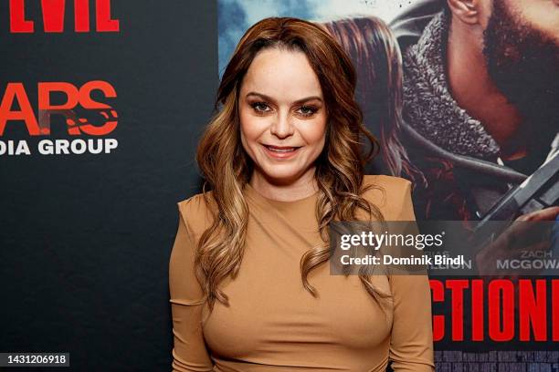 Taryn Manning attends the World Premiere of “Sanctioning Evil” at DGA Theater on October 06, 2022 in New York City.