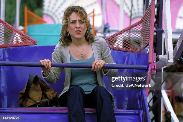 Mr. Monk Goes to the Carnival" Episode 5 -- Pictured: Bitty Schram as Sharona Fleming --