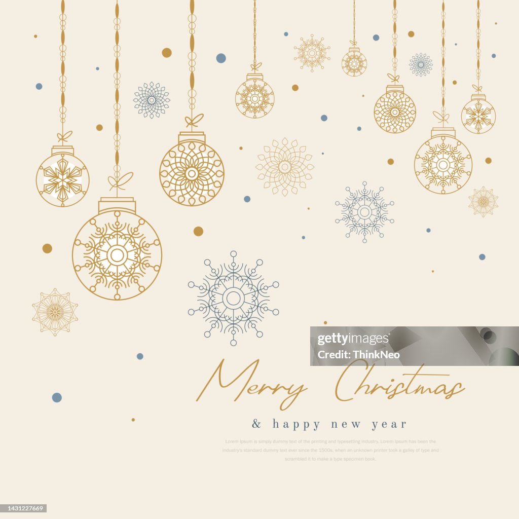 Hängender Weihnachtsschmuck mit Frohe Weihnachten Text