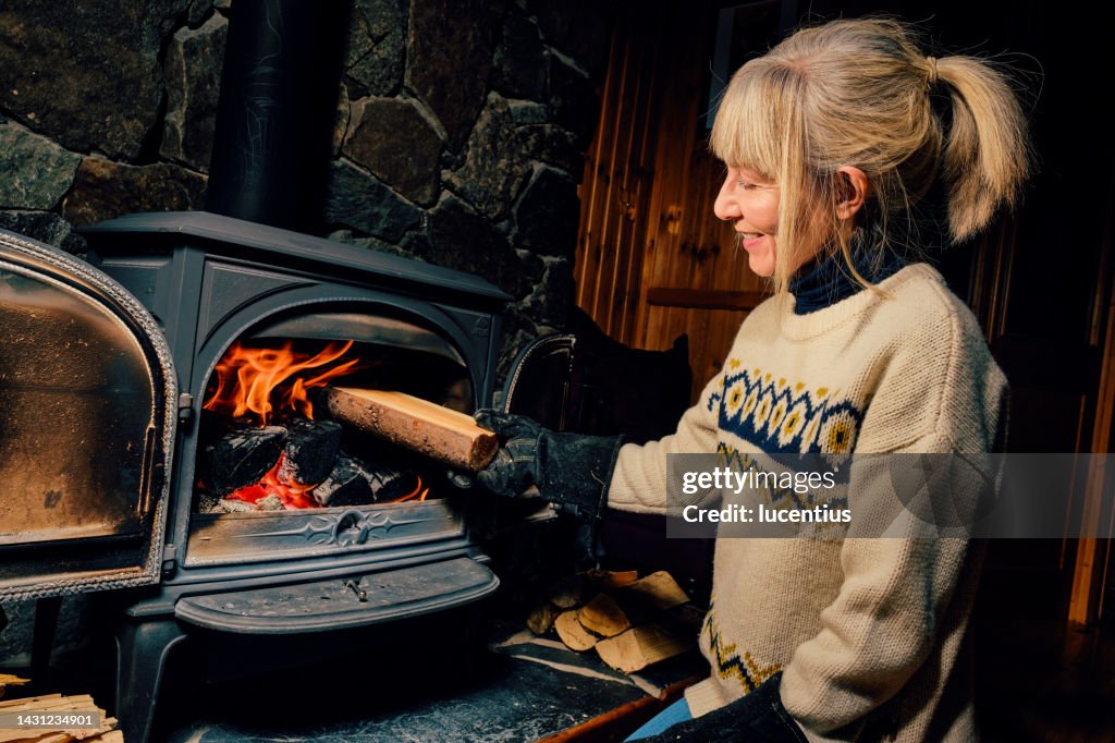 Wood burning stove