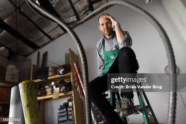 Joshua Callaghan Artist/sculptor Joshua Callaghan is photographed for Los Angeles ...