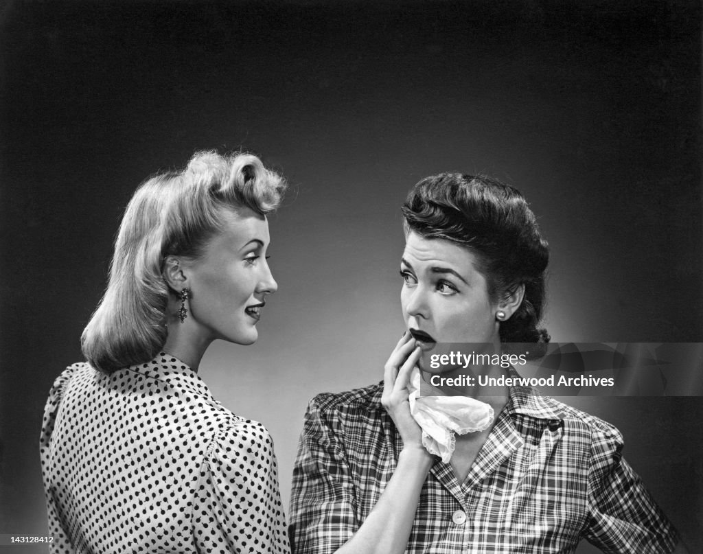 Two Women Talking