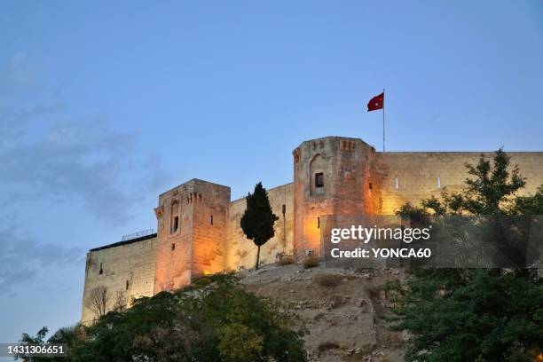 castle of gaziantep - gaziantep stock pictures, royalty-free photos & images