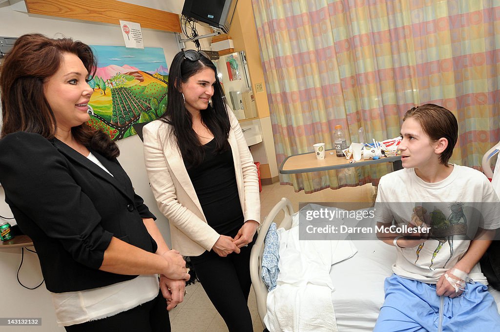 Boston Bruins Madness Comes To Children's Hospital Boston