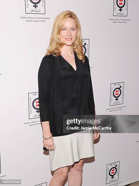 Actress Laura Linney attends the Equality Now 20th Anniversary Fundraiser at Asia Society on April 19, 2012 in New York City.