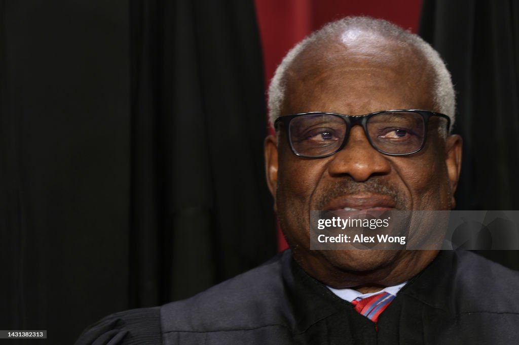 The U.S. Supreme Court Poses For Official Group Photo