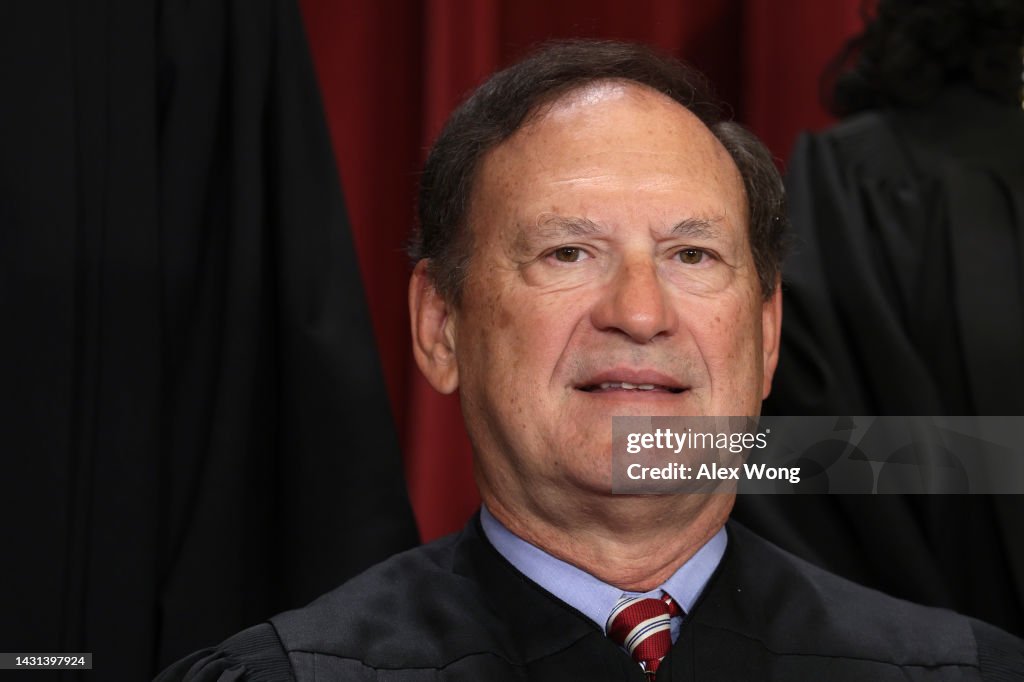 The U.S. Supreme Court Poses For Official Group Photo