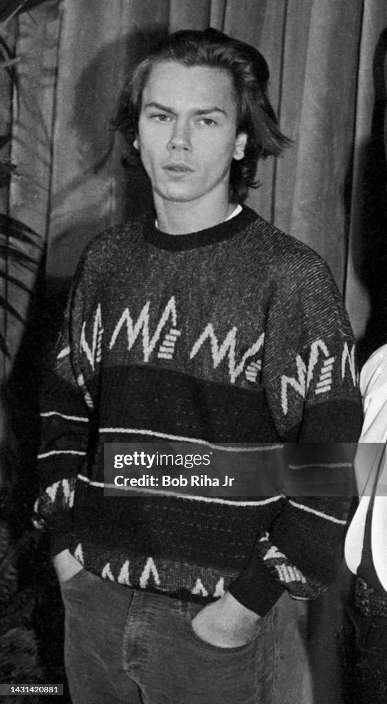 River Phoenix at Academy Awards Luncheon