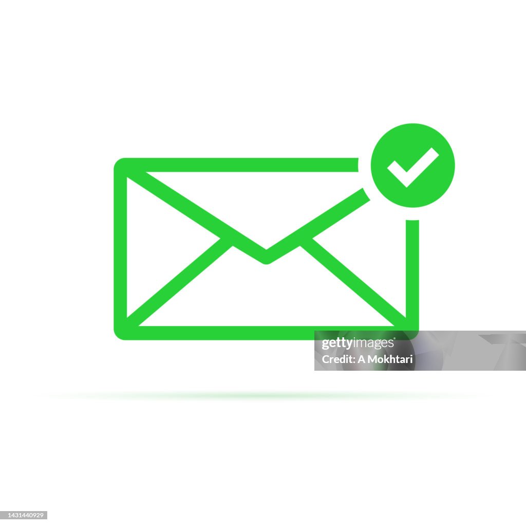 Envelope icon with validation.