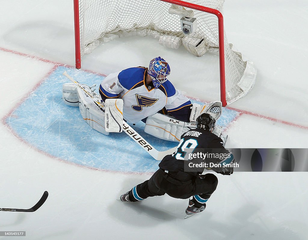 St. Louis Blues v San Jose Sharks - Game Four