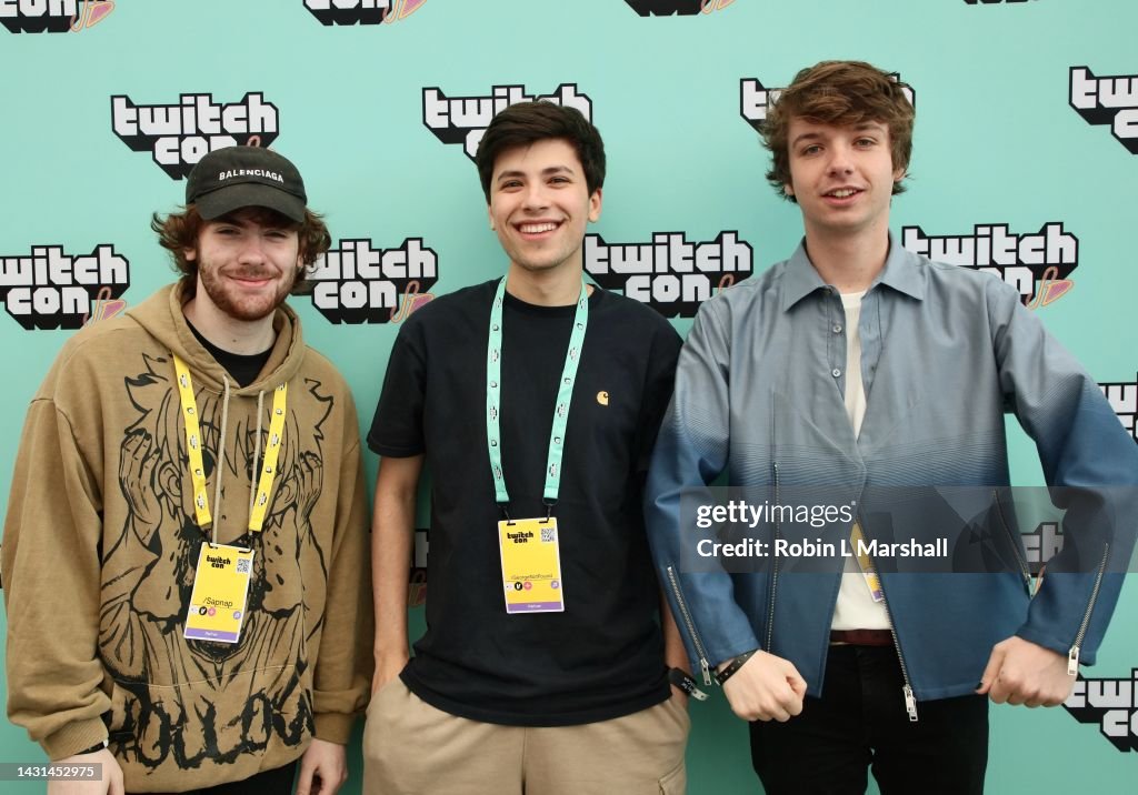 Sapnap, GeorgeNotFound and Karl Jacobs attend TwitchCon 2022 on