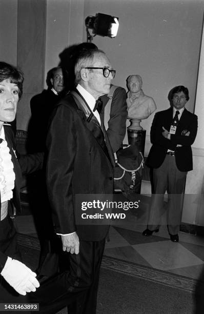 Henry Fonda attends an event at the White House in Washington, D.C., on December 2, 1979.