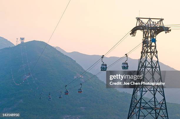 Cable Cars Between Rocks 69 Pylon Cableway Stock Photos, High-Res Pictures, and Images - Getty ...