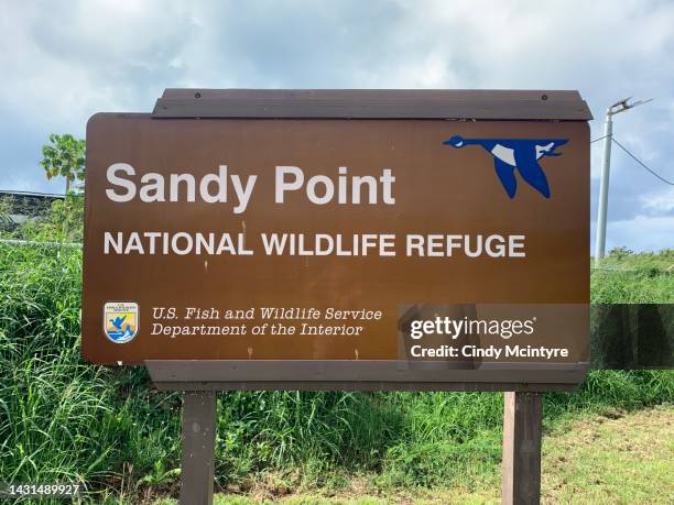 Anday Point Sandy Point Us Virgin Islands Photos et images de collection - Getty Images